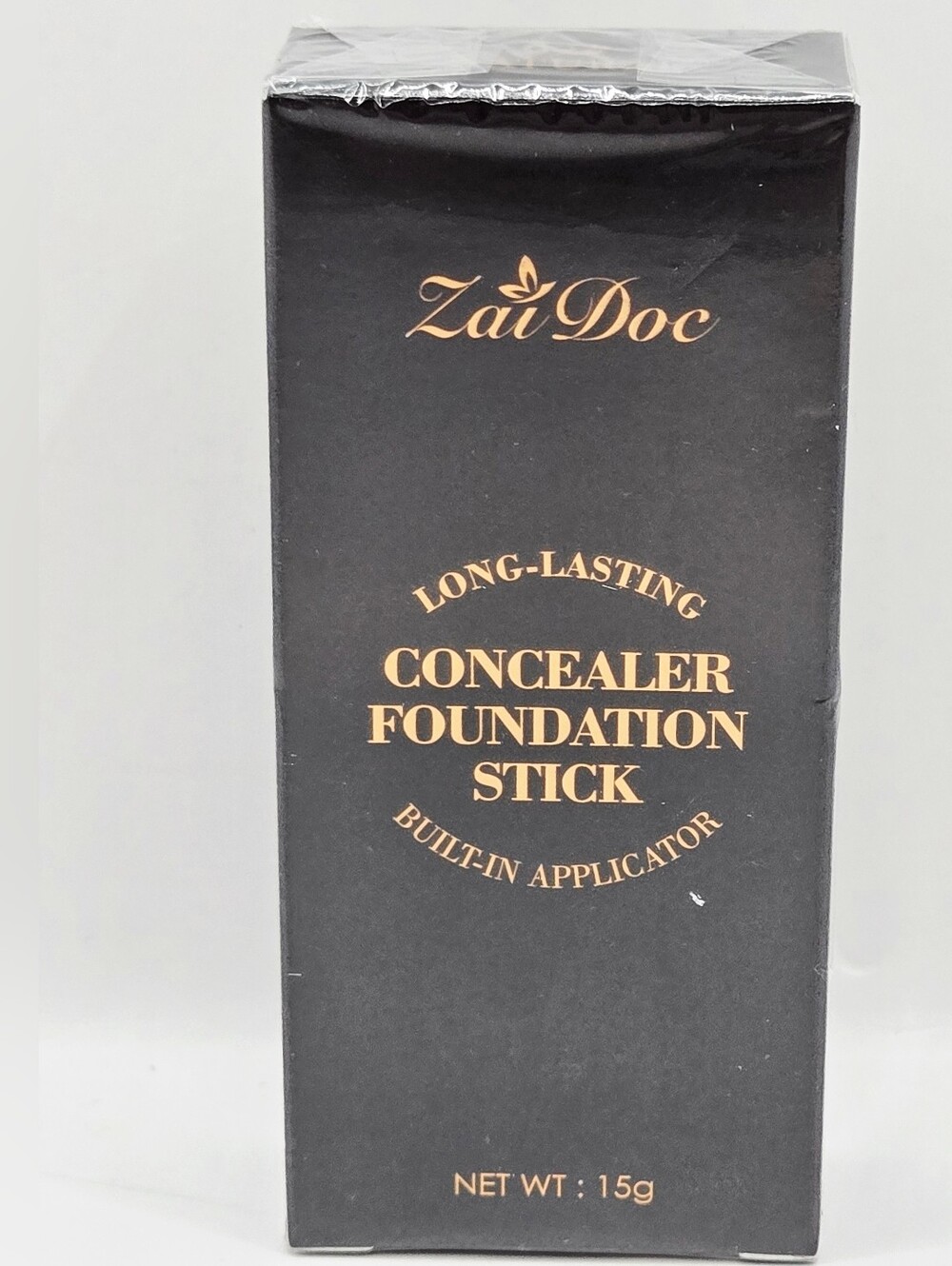ZaiDoc Long-Lasting Concealer Foundation Stick Built-In Applicator 15g Shade #02